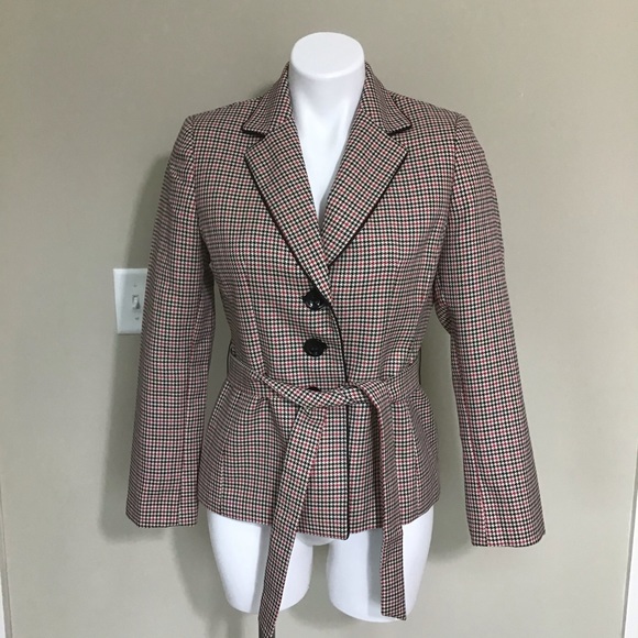 Evan Picone Jackets & Blazers - Evan Picone Houndstooth blazer jacket